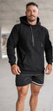 Men’s Embossed Hood – Black